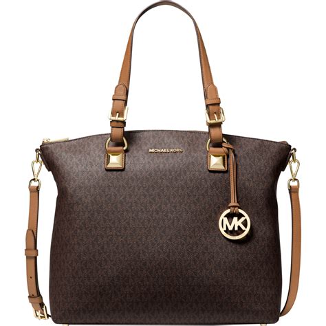 michael kors karla large|Michael Michael Kors Karla Large Signature Multi.